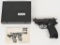 WALTHER P4 / P38K SEMI AUTO PISTOL WITH BOX 2 MAGS