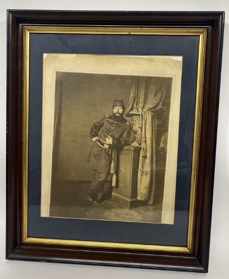 CIVIL WAR IMPERIAL SIZE ALBUMEN ID'ED 95TH PA INF