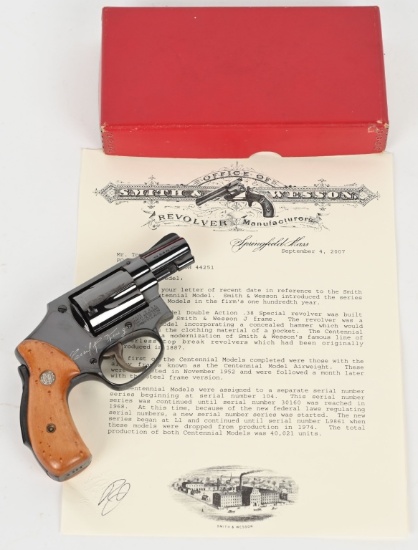SMITH & WESSON PRE MODEL 40 CUSTOM ORDER 38 SPL.