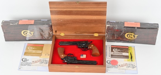 COLT PYTHON / DIAMONDBACK BANKERS SET 1983