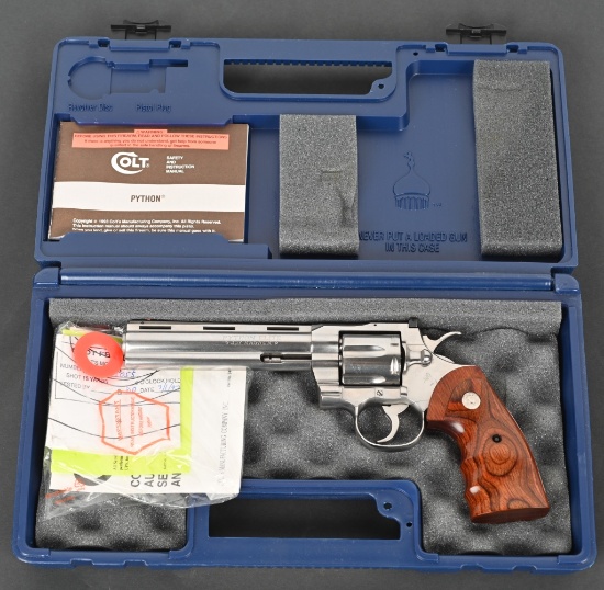COLT PYTHON ELITE .357 REVOLVER STAINLESS BOXED