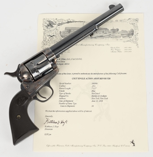COLT SINGLE ACTION ARMY REVOLVER 45 COLT