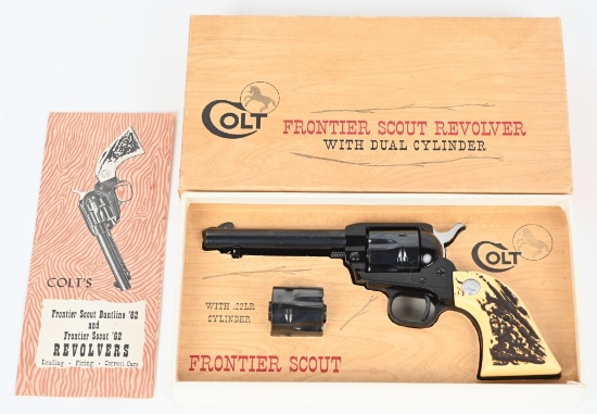 COLT "P" SERIES 1969 FRONTIER SCOUT 22LR w/ BOX