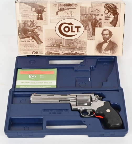 COLT ANACONDA IN 45 COLT WITH BOX