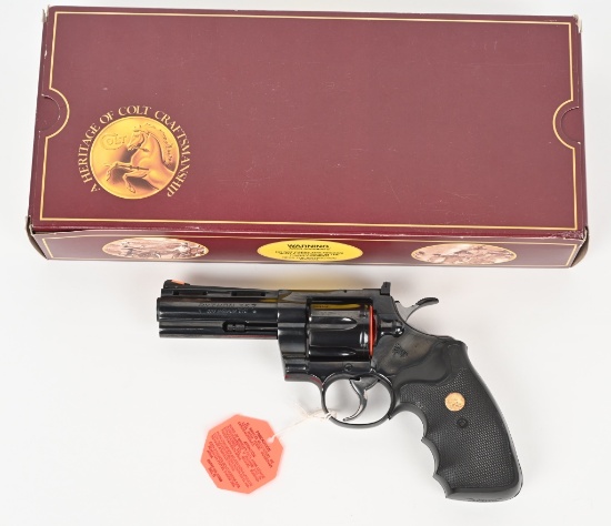 COLT PYTHON DOUBLE ACTION REVOLVER IN BOX