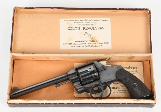 BOXED UNFIRED AS NEW COLT NEW ARMY NAVY REVOLER