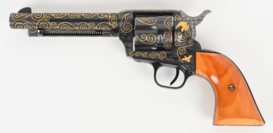 ENGRAVED AND INLAID COLT SECOND GENERATION SAA