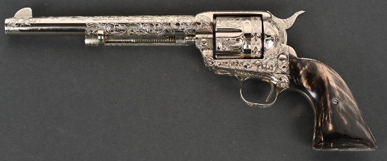 UNFIRED FULLY ENGRAVED COLT SAA .45 - 1978