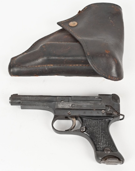 EARLY JAPANESE TYPE 94 NAMBU WITH HOLSTER