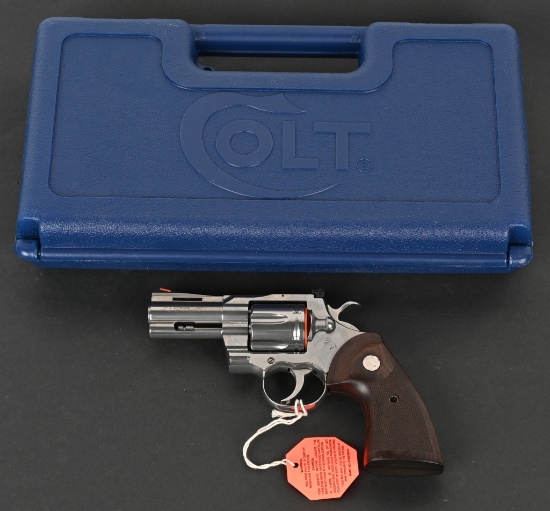 NEW MODEL COLT PYTHON STAINLESS WITH 3" BARREL