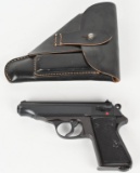 WALTHER PP WITH HOLSTER 9MM KURTZ / .380 ACP