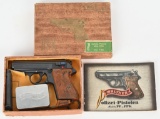 WALTHER PPK 32 ACP WITH BOX MADE 1940 POLICE MOD.