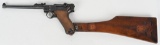 1917 DWM ARTILLERY MODEL P.08 LUGER 9MM WITH STOCK