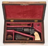 FACTORY ENGRAVED PRESENTATION COLT ROOT REVOLVER CASED