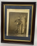 CIVIL WAR IMPERIAL SIZE ALBUMEN ID'ED 95TH PA INF