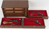 ELEGANT COLT BI-CENTENNIAL 3 GUN CASED SET-PYTHON