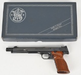 SMITH & WESSON MODEL 41 SEMI AUTO PISTOL WITH BOX