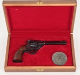 H&R SPORTSMAN MODEL 999, ENGRAVED IN CASE 1/999