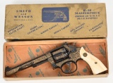 BOXED & ENGRAVED S&W K-38 MASTERPIECE REVOLVER