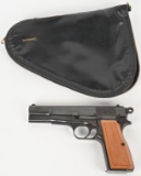 BROWNING HI-POWER SEMI AUTOMATIC 9MM WITH CASE