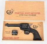 BOXED COLT DUAL CYLINDER FRONTIER SCOUT REVOLVER