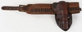1890's DOUBLE LOOP HOLSTER & CARTRIDGE BELT