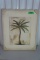 Palm Tree Wall Art   -JC