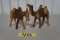 Wooden Camel & Donkey -JC