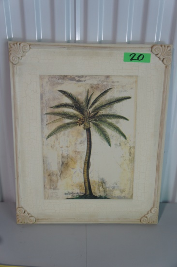 Palm Tree Wall Art   -JC