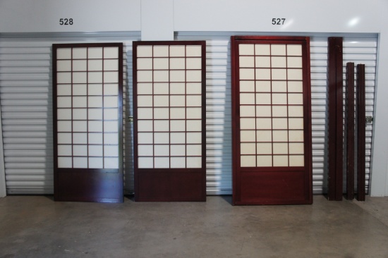 Japanese Sliding SHOJI Door Set  -JC