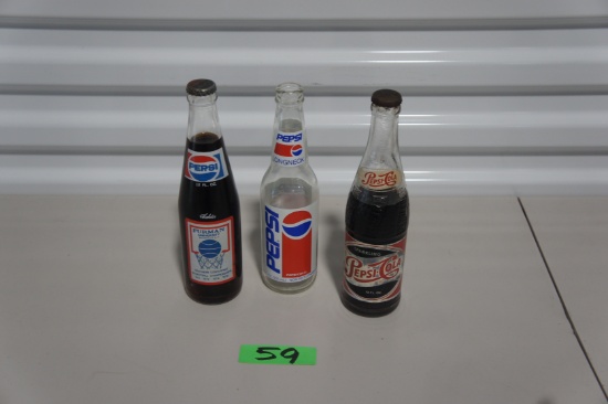 Pepsi Bottle Lot -JC