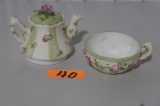 Lady Jayne Tea Pot & cup  -JC