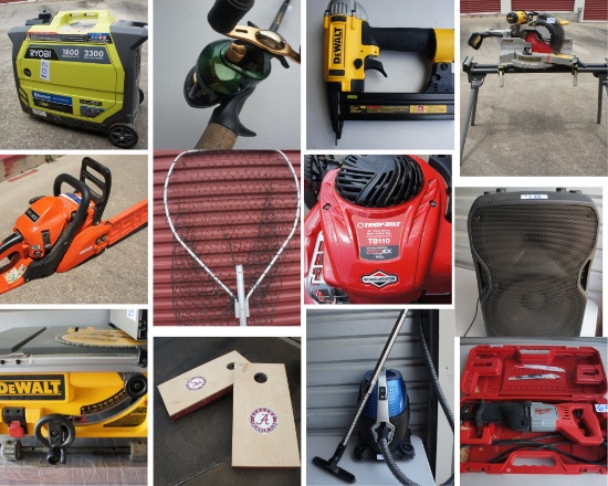 FISHING, Construction TOOL, FURNITURE  Auction