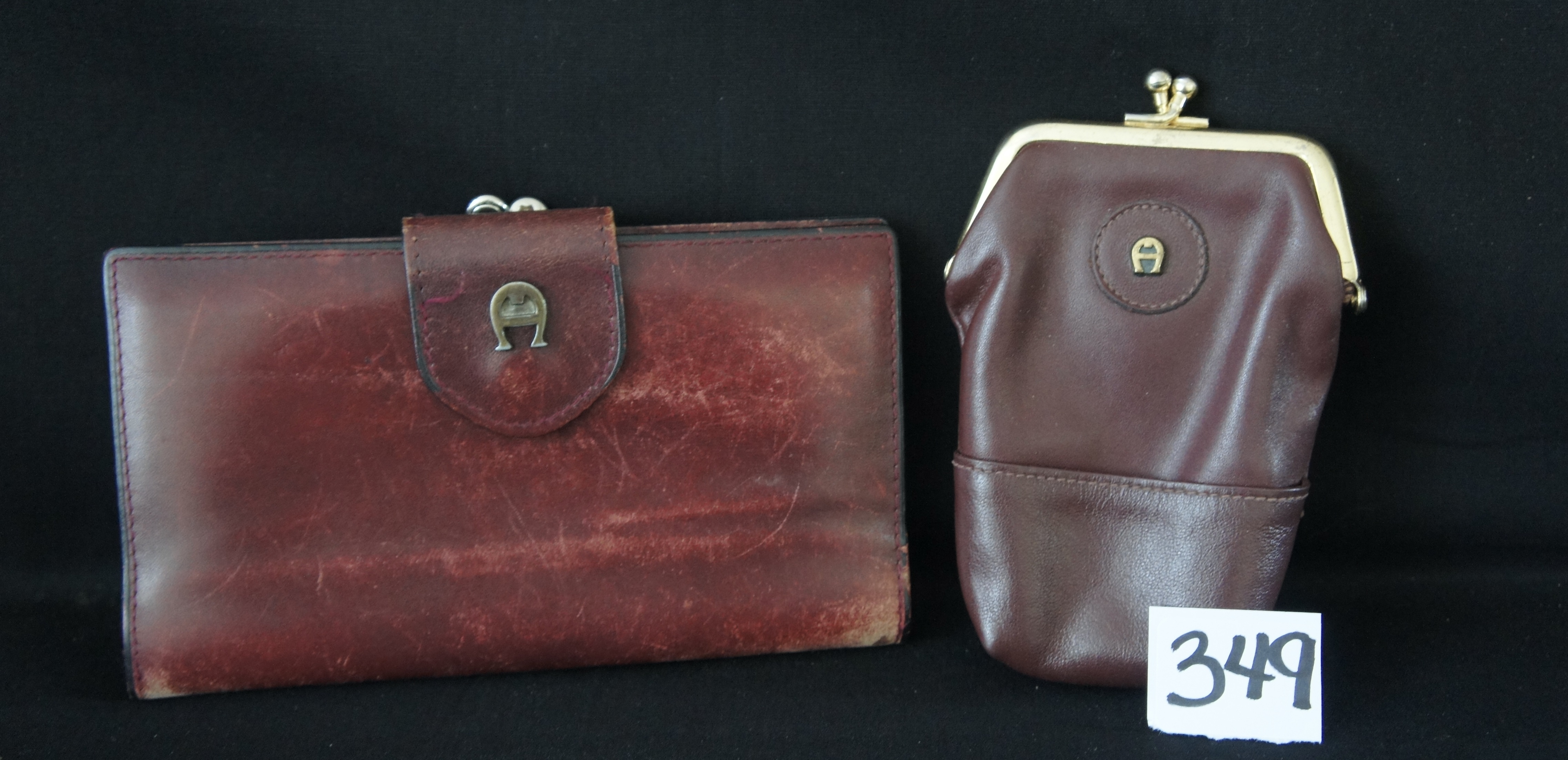 vintage Etienne AIGNER Wallet & Cigarette Case
