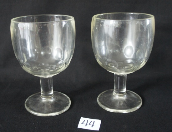 Vintage Beer Goblet set of 2- DM