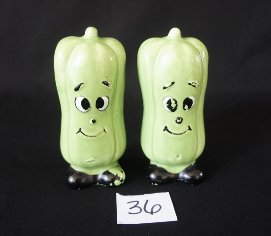 Vintage Anthropomorphic Saly & Pepper Shakers Japan  -DM