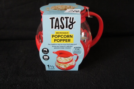 Tasty Microwave Popcorn Popper- DG
