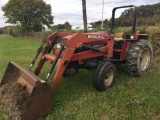 CASE IH 3220 W/WOODS 195 LOADER