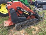 2012 DITCH WITCH WALK BEHIND SKIDSTEER W/FORKS