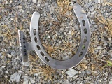 (2) HORSESHOE HANGERS