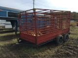 12' STOCK TRAILER