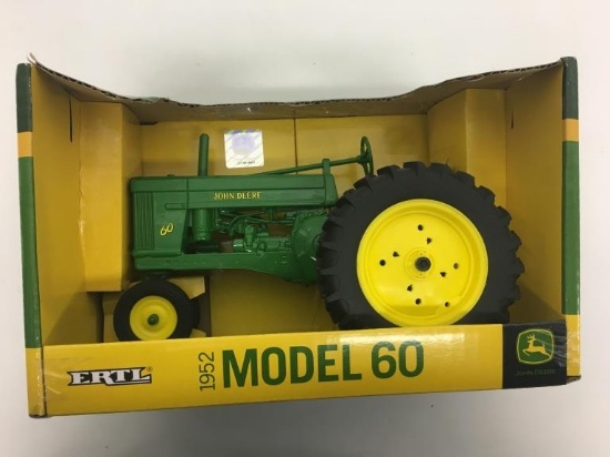 1952  JOHN DEERE MODEL 60  DIE CAST METAL REPLICA