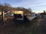 2013 BIG TEX 40' 22GN FLATBED TRAILER W/RAMPS