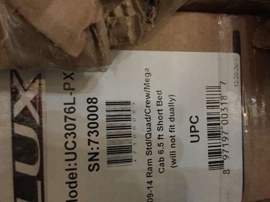 2009-2014 RAM REG/QUAD/MEGA CAB SHORT BED COVER