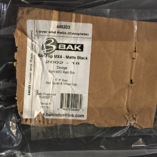 BAKFLIP MX4  BED COVER