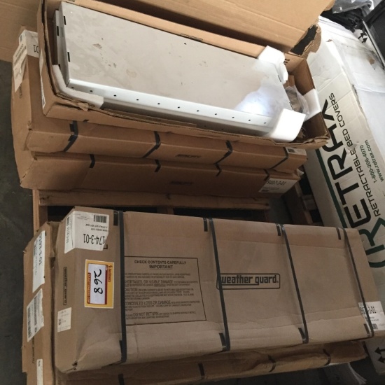 (5) VAN CARGO SHELVES