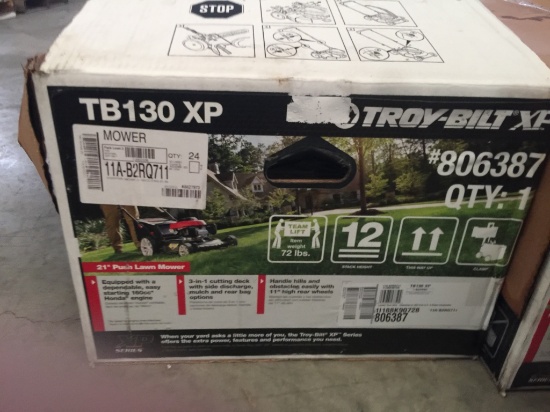 TROY BILT XP TB130 GAS PUSHMOWER