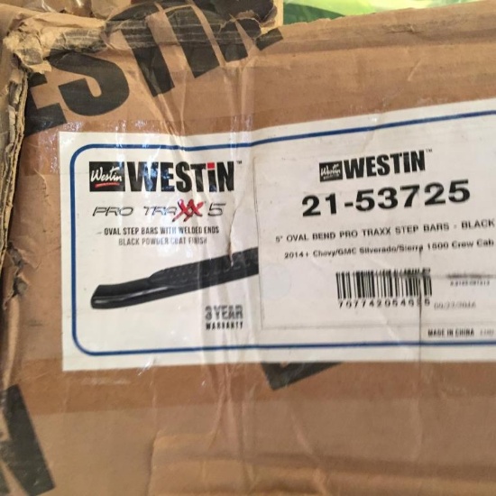 WESTIN 2014-CURRENT CHEVY/GMC CREW CAB STEP BAR