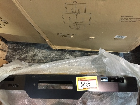 WESTIN WINCH BUMPER-FIT UNKNOWN