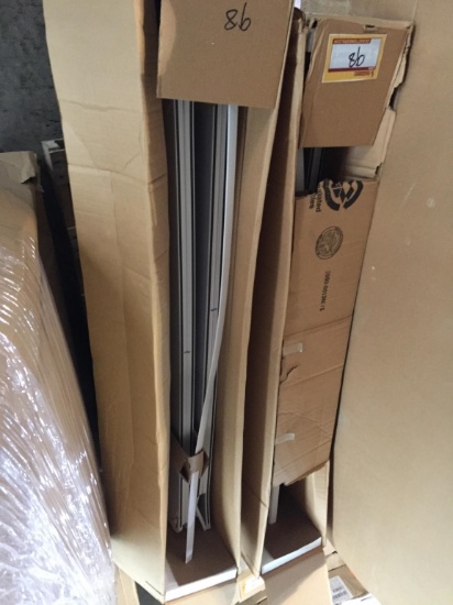 (2) RV SHOWER DOORS